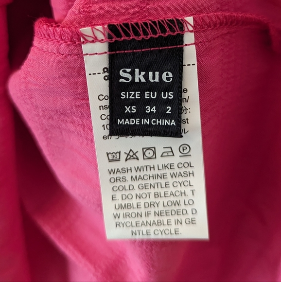 🩷 New in package Shein halter ruffle maxi dress Size XS - Picture 5 of 7